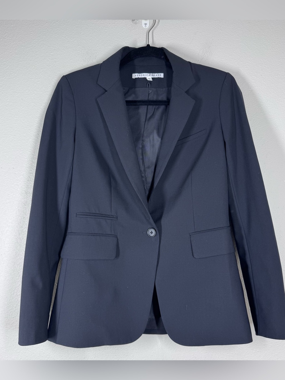 Veronica Beard Classic Dickey Jacket Blazer Black Women’s Size 0